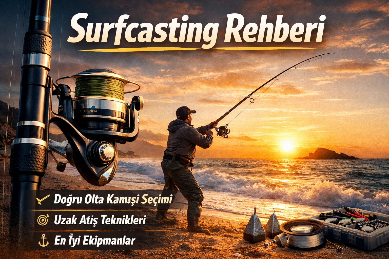 Surfcasting Kamışı Nasıl Seçilir ? 2026 Rehberi / CSK BALIKÇILIK