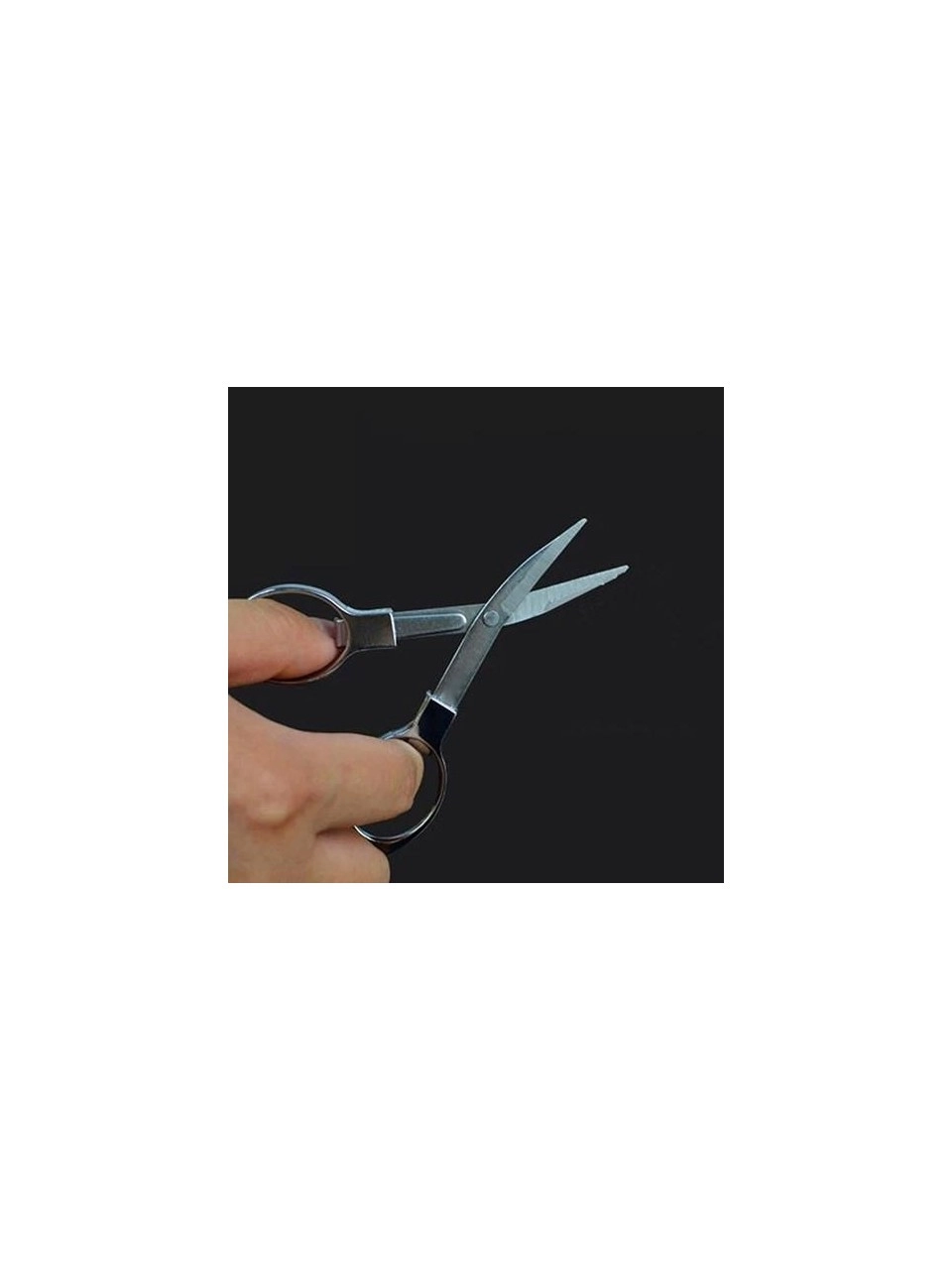 Mini Katlanır Çelik Makas Outdor Güvenlik Balıkçılık Hobi