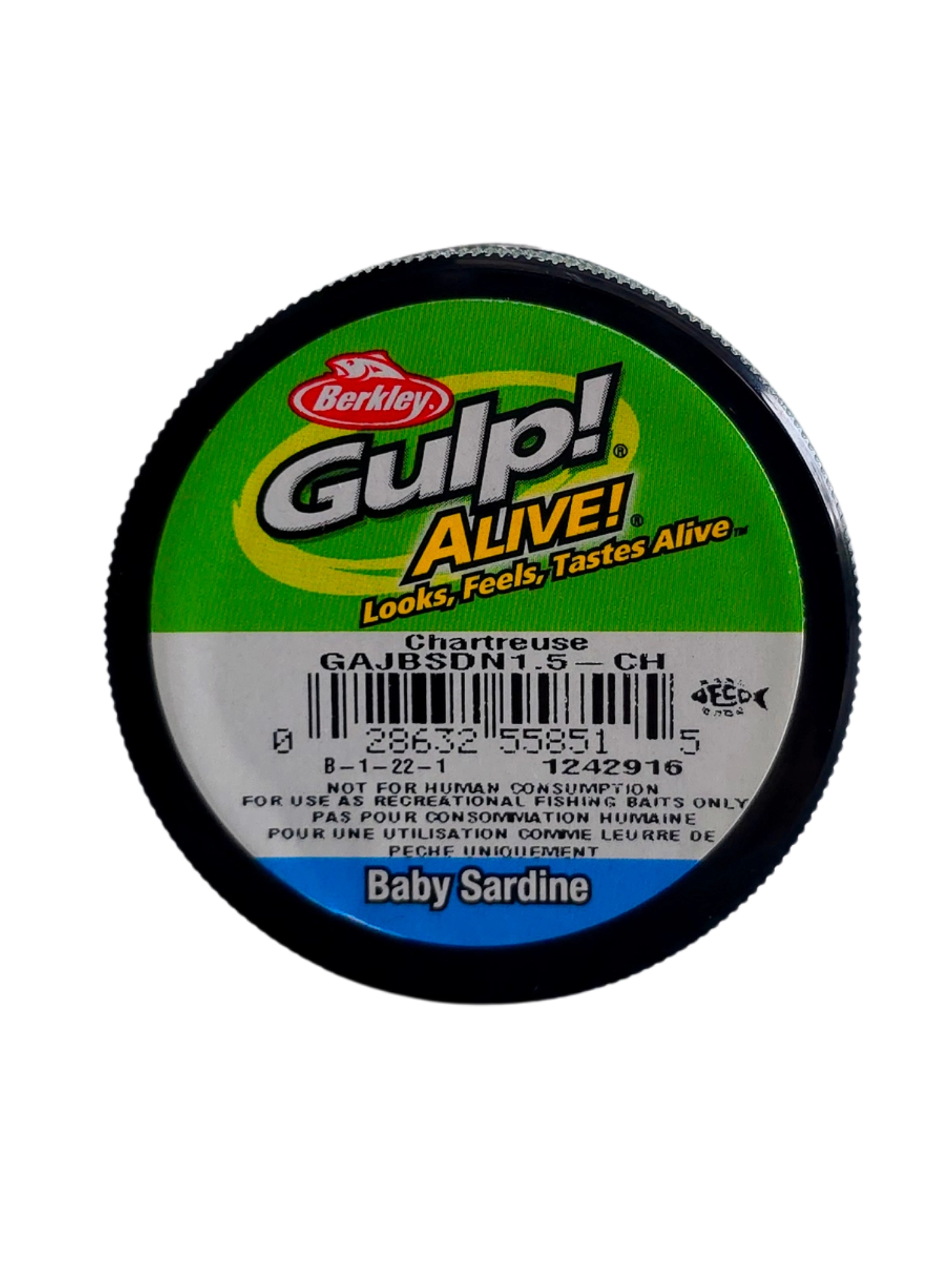 Berkley Gulp Alive Fish Fry CHARTREUSE 2CM