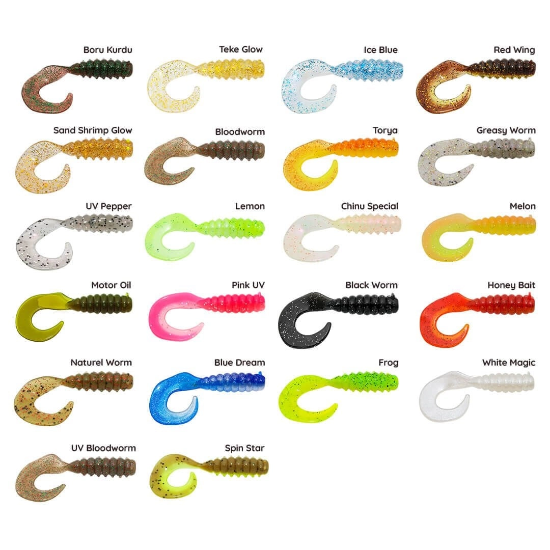 Hanfish Gurt 6 Cm Silikon Yem