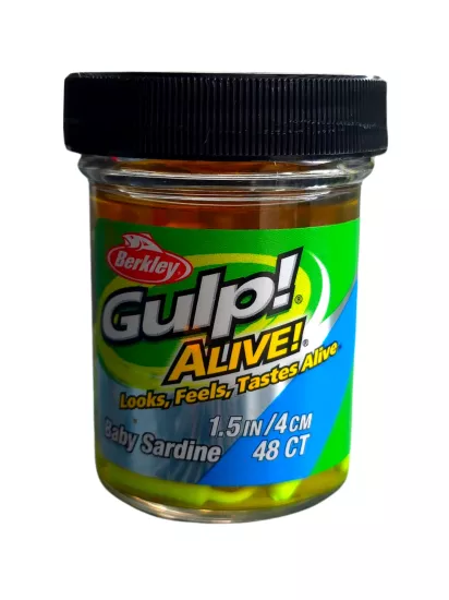 Berkley Gulp Alive Fish Fry CHARTREUSE 2CM