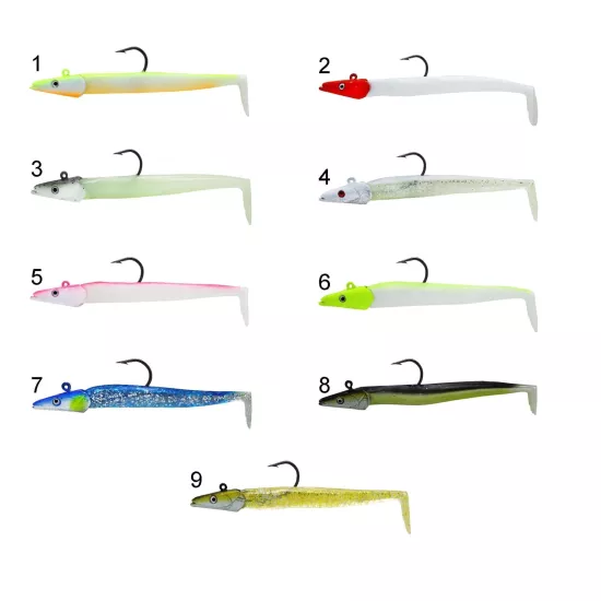 Captain 3071 Ultimate Sardine 12cm Levrek Silikonu 2li Suni Yem 