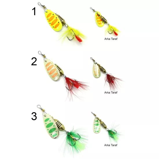Captain 6055 Steady 53gr Alabalık Kaşığı