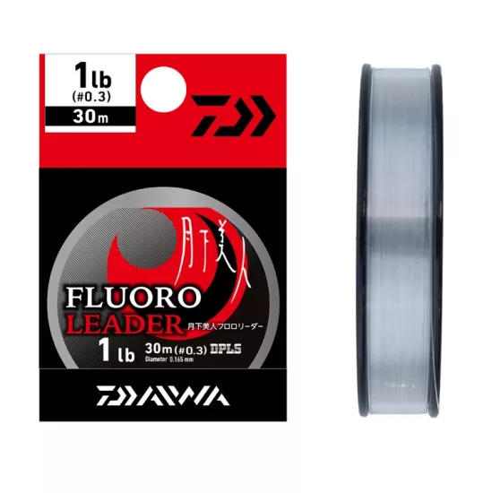 Daiwa Gekkabijin 30m Fluoro Leader 2.5LB(#0.6)-30mt