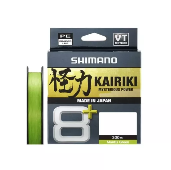 Shimano Kairiki Plus 8+ 300m Mantis Green Örgü İp Misina