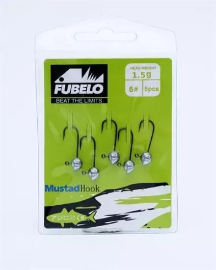 Fubelo Sharp Head 1,5 Gram 5Li Jig Head