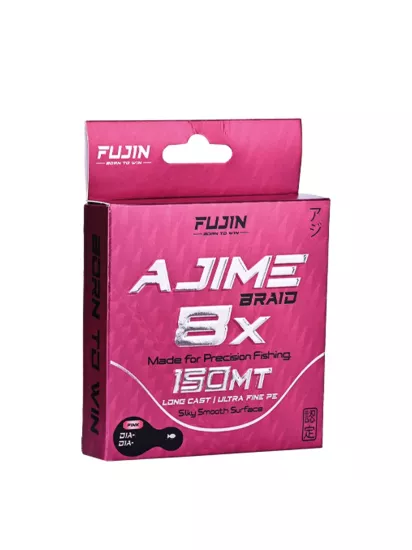 Fujin Ajime Braid 8x 150mt Pink İp