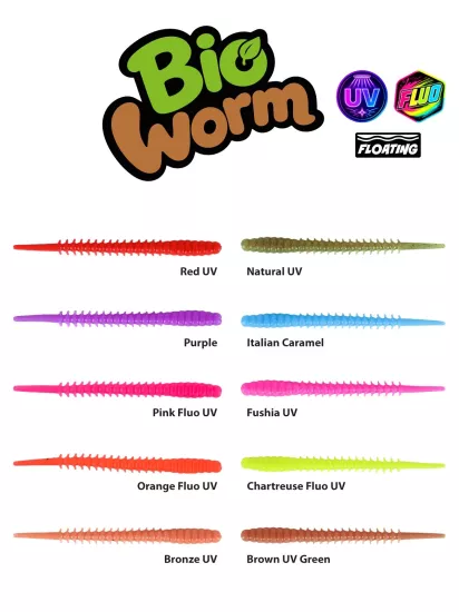 Fujin Bio Worm 6cm Floating Sıvılı Kokulu 
