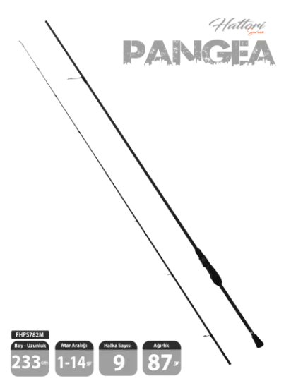Fujin Hattori Pangea 233cm 1-14gr LRF Kamışı 