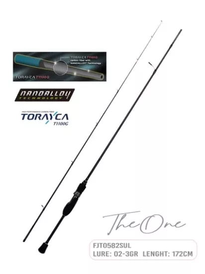 Fujin TheOne 172cm 02-3gr LRF Kamışı 582SUL