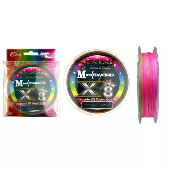 Sea Horse M-Sword x8 150 Mt Multicolor