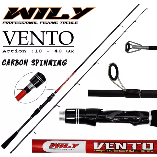 Wily Vento Spin Kamış 270cm 10-40 gr